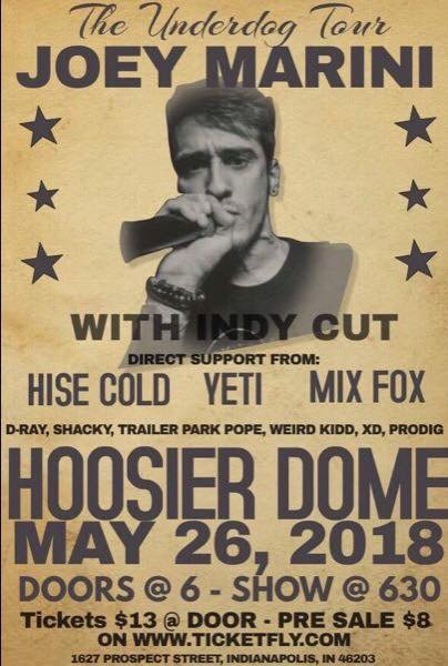 indycut's tweet photo. Indianapolis, IN tomorrow! #Indiana #music #Indianapolis #indycut #underdogtour @ForrestGumpshun @Joeymarini_ @MidwestBanshee @UncleShanks @phantom502_ https://t.co/2e1K4hRZtl