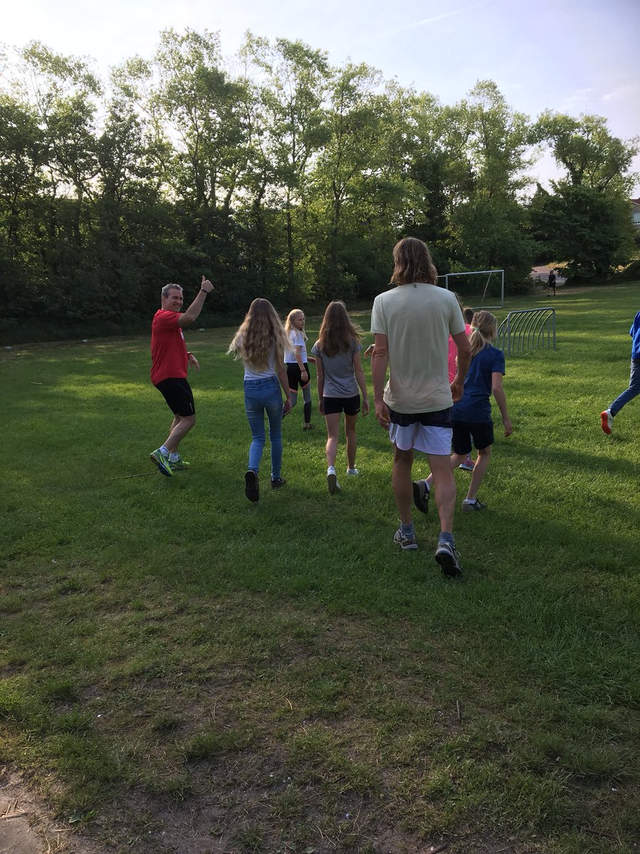 Een sportief begin van de dag, rondje Vlieland!