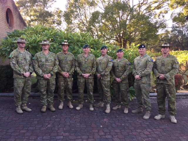 RSMs of the 1st Brigade attending the RSM Muster18. <a href="/Comd_1st_Bde/">COMD 1st Bde</a> @RSMFORCOMD @BM_1Bde