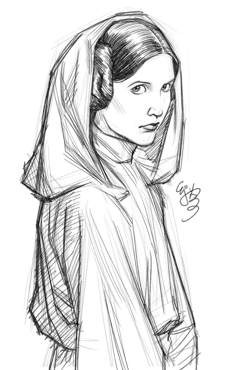 E J Su On Twitter Did Some Star Wars Character Sketches Today