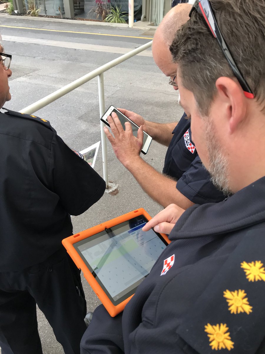 SASEStraining's tweet image. Using mobile technology at #umf18 for gathering potential damage intelligence at a major incident