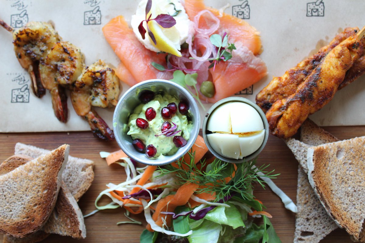 Share food. Share happiness. #Angler #sharingplatter #salmon #prawns #eggs #fish #dip