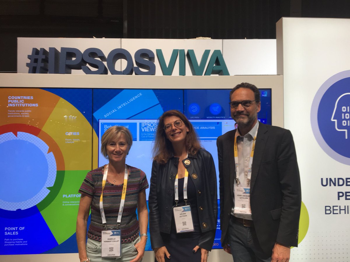 Total Human Understanding at #VivaTech thanks to #Ipsos 👍👏 #VivaIPSOS