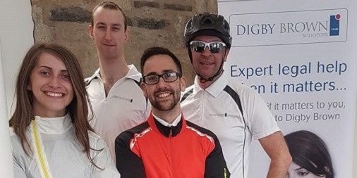 DigbyBrownLLP's tweet photo. Our Ayr office are taking on the #FiveFerriesChallenge today - a whopping 52 mile cycle for @ayrshirecancer - good luck team #Ayr! If you would like to donate, please visit https://t.co/TSAbUoWz2U https://t.co/zGrEgmYD1D