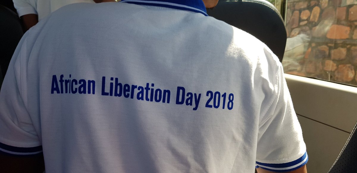Rutishisha1's tweet photo. As #PAMWeek comes to an end, the participants are ready for #Umuganda.
#ALD2018
#PAMWeek https://t.co/7FPN5loxLx