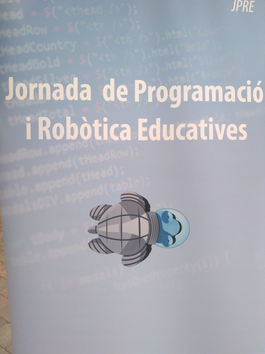 ebrenc_errant's tweet photo. Arrenca la #JPRE18, ens espera un dia interessant, tot i la matinada d'un dissabte! #profemandros https://t.co/ZlZN4wsgya