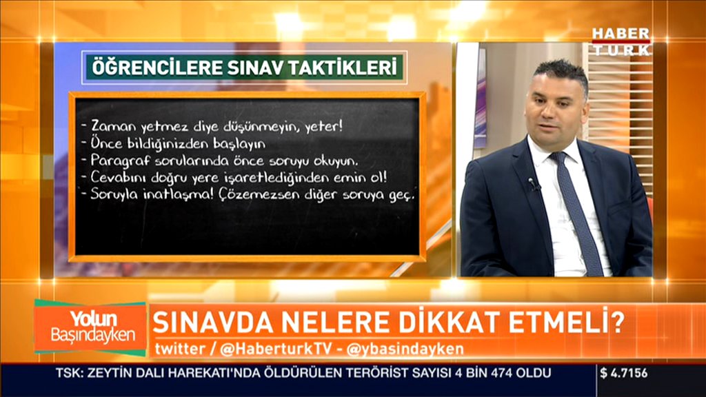 #YAYINDA
LGS'de nelere dikkat etmeli? Uzm. Klinik Psikolog Özer Öztürk'ten gençlere tavsiyeler... <a href="/ybasindayken/">Yolun Başındayken</a> <a href="/gorkemildas/">Gorkem Ildas</a> #YolunBaşındayken