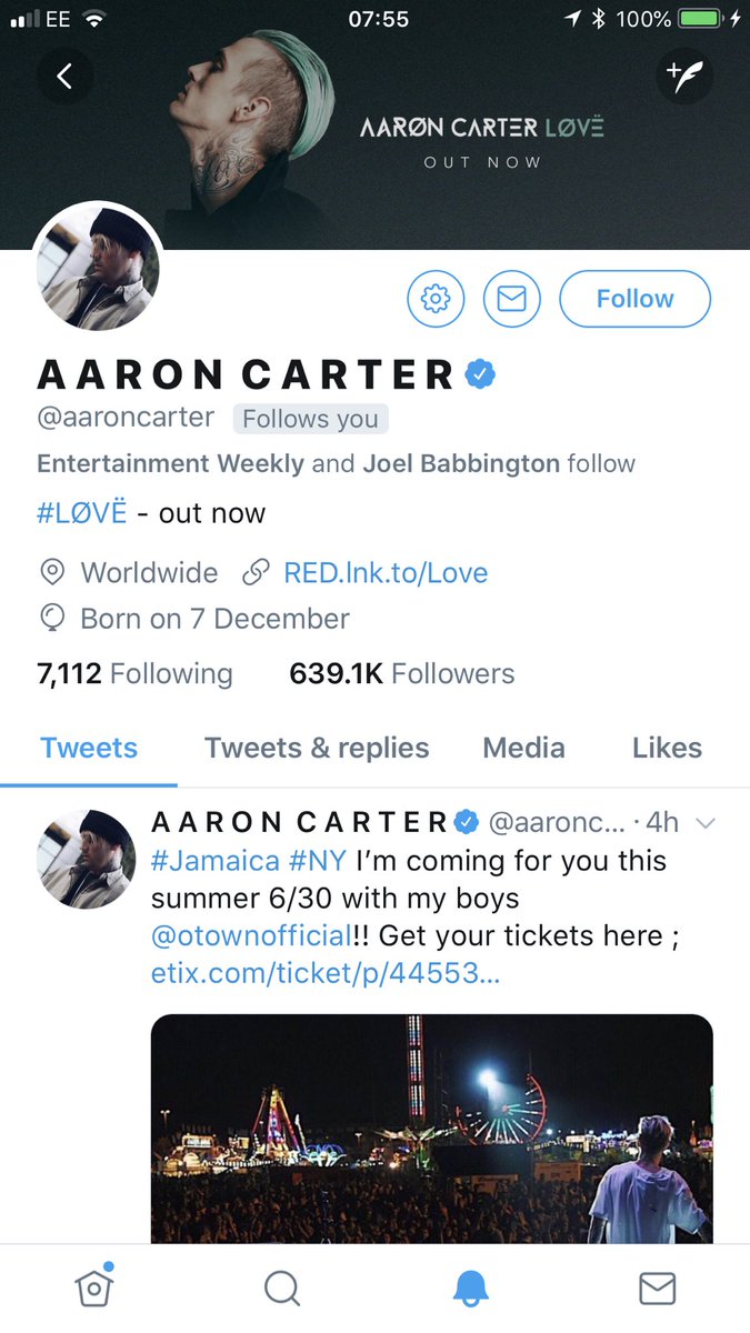 MikeyStirling's tweet photo. Grassroots campaign now followed by @aaroncarter!!! I bet he loves @BeanoOfficial and would be another Slessor sensation in #sunnydundee What do you think? #bashstreetsback #backstreetsback #aaronalso https://t.co/9Totkj4Ldm