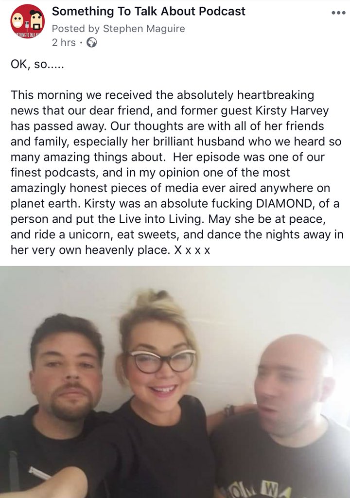 somethingpod2's tweet photo. This is absolutely devastating
Kirsty Harvey really is one of a kind
#Humanist #EnjoyEverySong https://t.co/Fn7rxP1JId