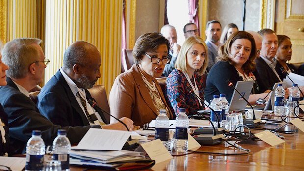 Commonwealth Secretary-General @PScotlandCSG has shared her vision for the Commonwealth, which is anchored on #innovation, leadership &amp; inclusiveness.

She was speaking with alumni and partners of a #Commonwealth initiative designed to nurture leadership: ow.ly/vCNV30kbrcv