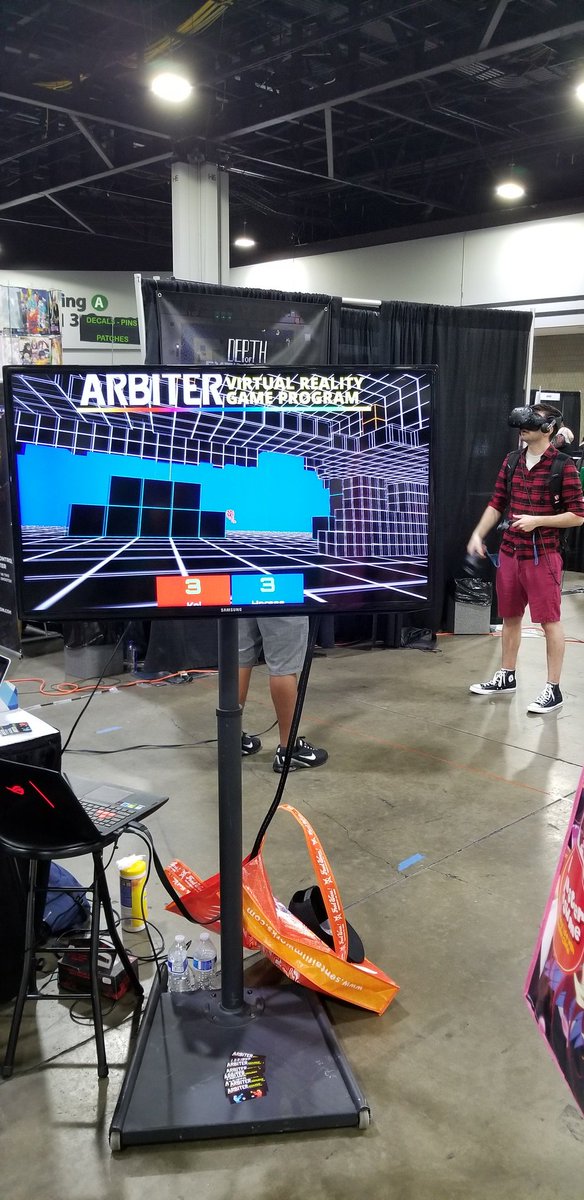 We're running 1v1 duels at MomoCon! Check us out over by aisle 500. #MomoCon2018