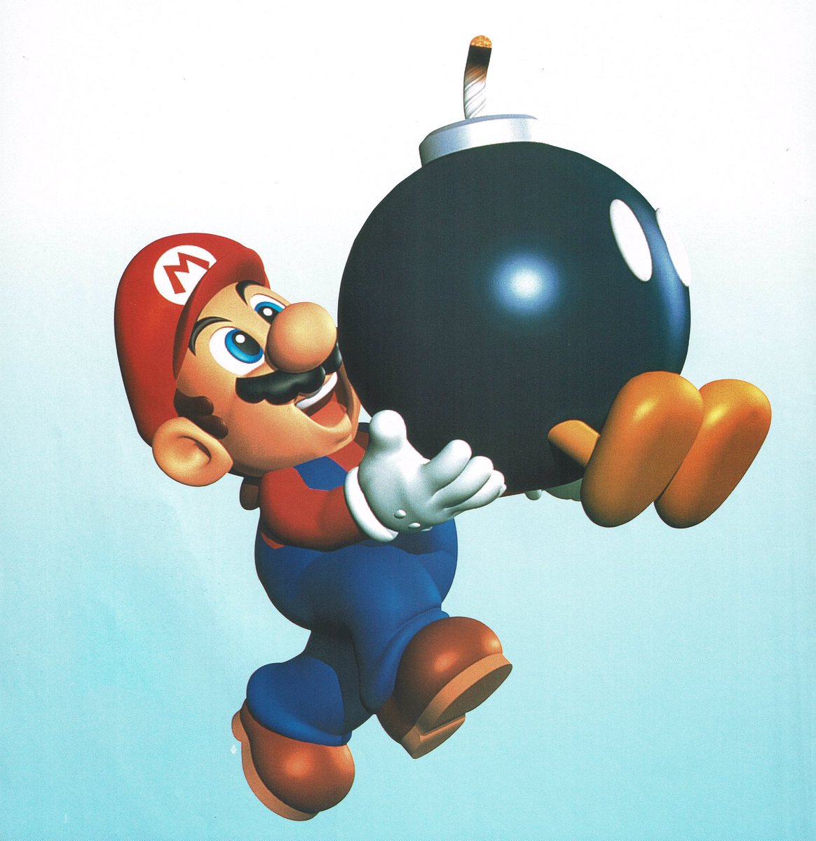 Videogameartandtidbits On Twitter Super Mario 64 Promotional Artwork …