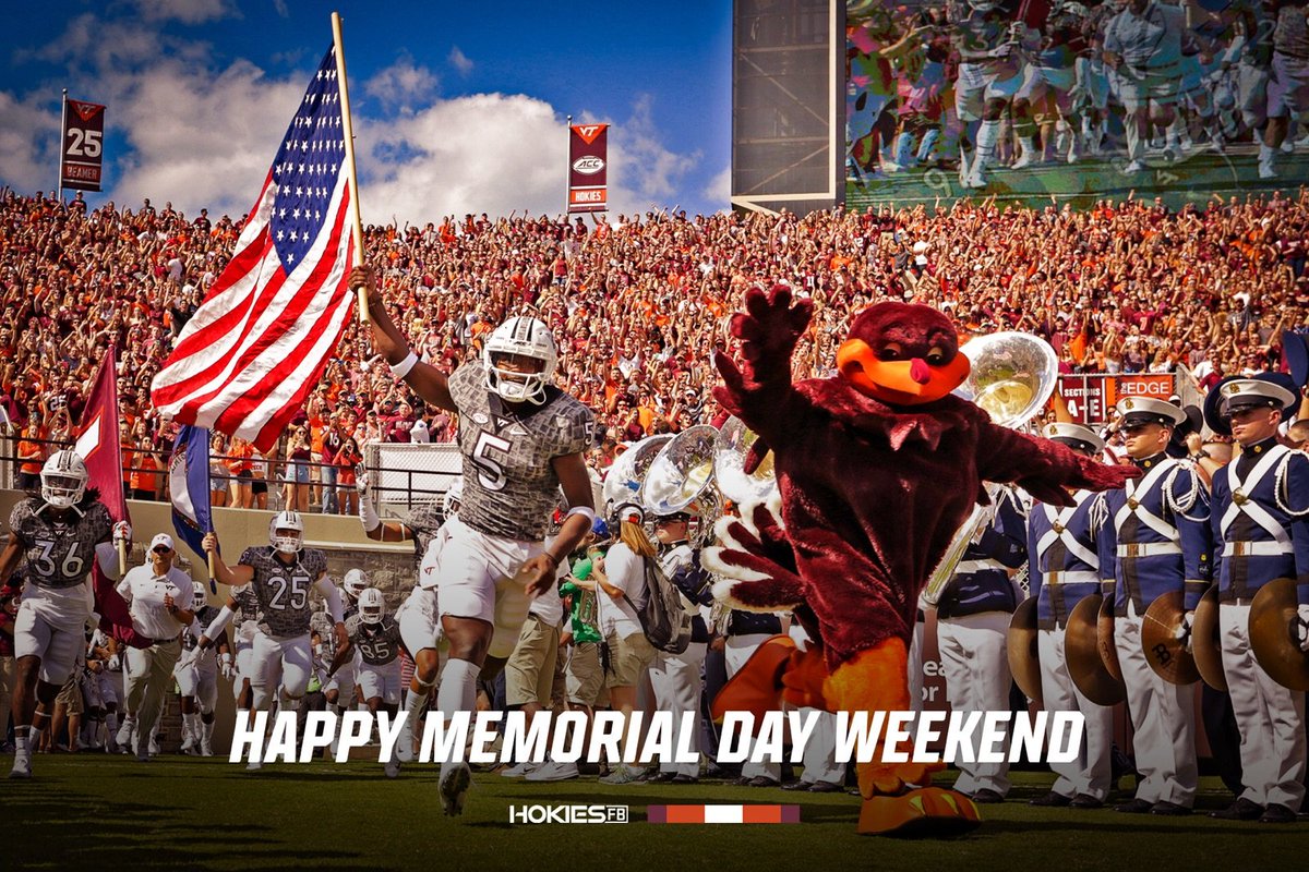 Bud Foster (@coachfostervt) on Twitter photo As we celebrate Memorial Day weekend our thoughts and prayers are with the valiant Men and Women who gave the ultimate sacrifice to allow us to live the way we do in the world's greatest country. 
#ForeverGrateful 
#MemorialDay As we celebrate Memorial Day weekend our thoughts and prayers are with the valiant Men and Women who gave the ultimate sacrifice to allow us to live the way we do in the world's greatest country. 
#ForeverGrateful 
#MemorialDay