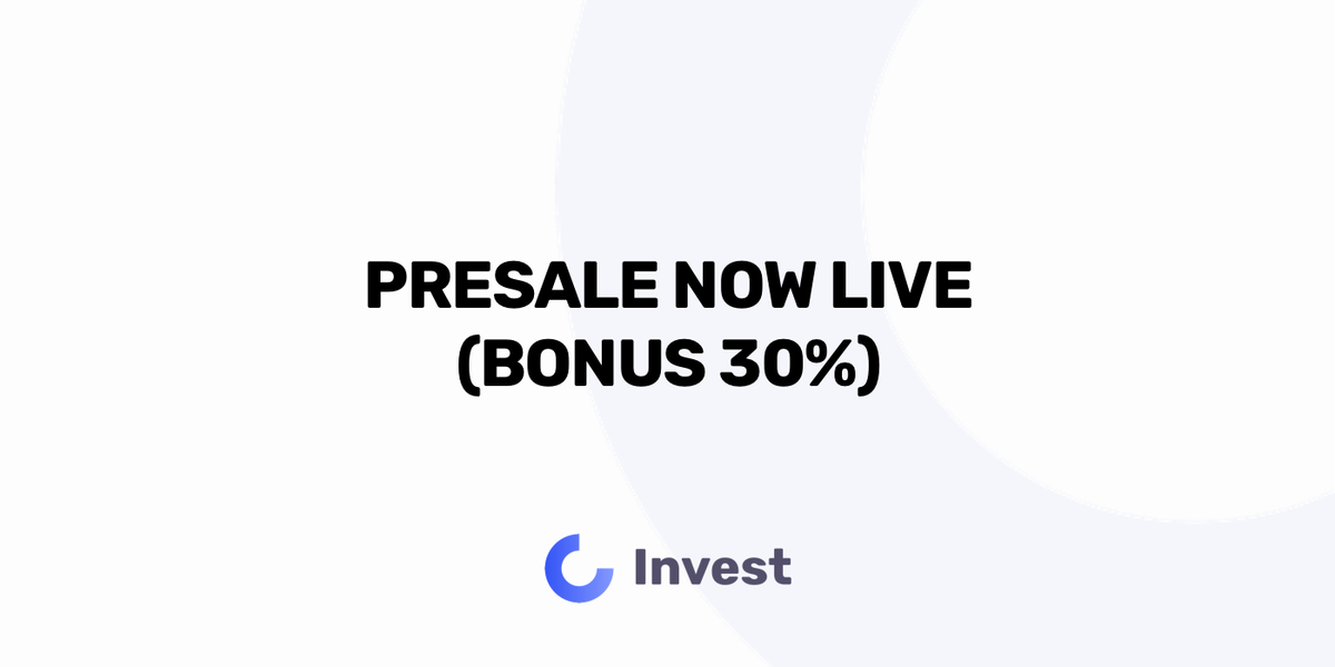 PRESALE NOW LIVE!

#crypto #cryptocurrency #cryptonews #cryptocurrencynews #bitcoin #ICO #blockchain #crowdsale #investinbrokers #ICOs #ICOBench #community #trading #investing