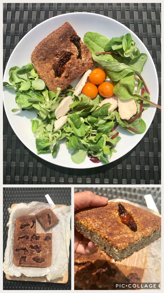 TReat_ge's tweet image. Summer is here and getting ready for the beach. What can be better than chicken salad with #lowcarb #keto #dairyfree tomato #foccacia made with our #lowcarb #glutenfree bread mix. glutenfreetreat.co.uk