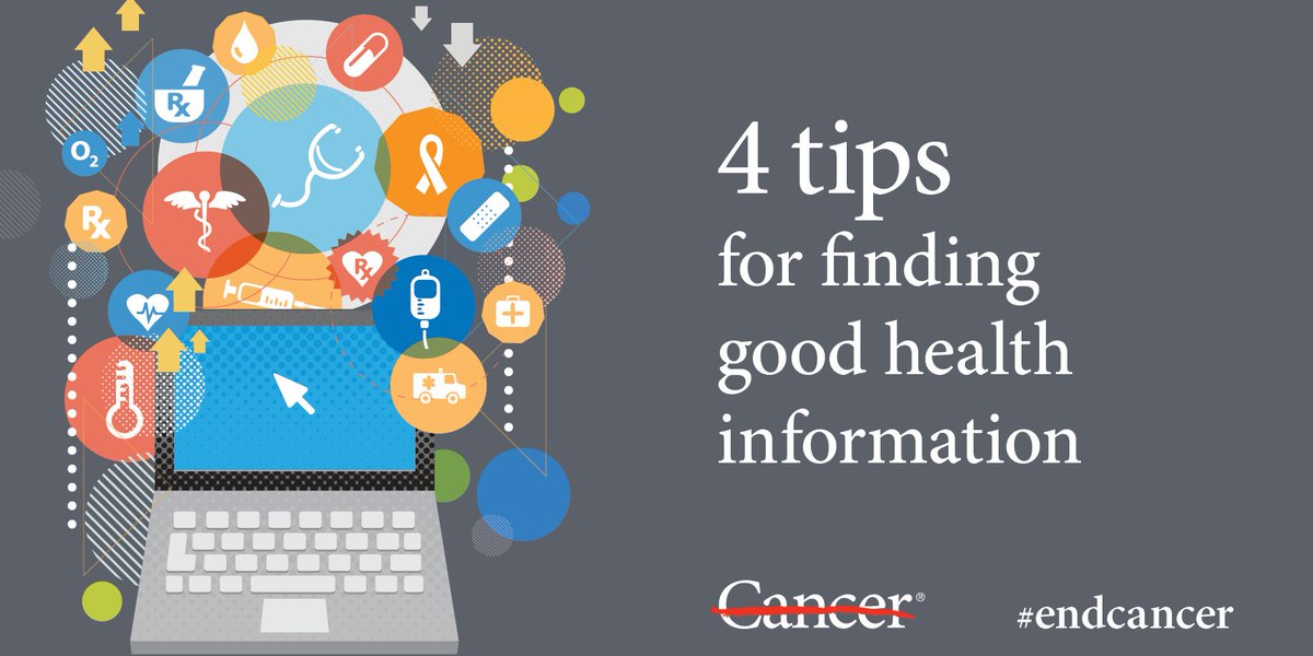 The internet is full of inaccurate health content. Avoid misinformation with these tips: bit.ly/2INVcsE <a href="/focusedonhealth/">Focused on Health</a> #endcancer