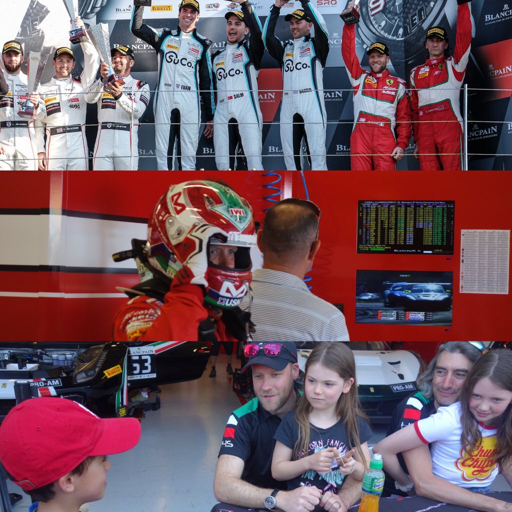 So last weekend <a href="/SilverstoneUK/">Silverstone</a> it was an IWI hatrick of podiums with Ambassador <a href="/MGriffinRacing/">Matt Griffin</a> in the <a href="/Ferrari/">Ferrari</a> <a href="/AFCorse/">AF Corse</a> <a href="/spiritofrace/">Spirit Of Race</a> racing in the <a href="/BlancpainGT/">GT</a> Endurance race. 👏🏻👏🏻🤙🏻🤙🏻💪🏻💪🏻🍾🍾🏆🏆🏁🏁🏁