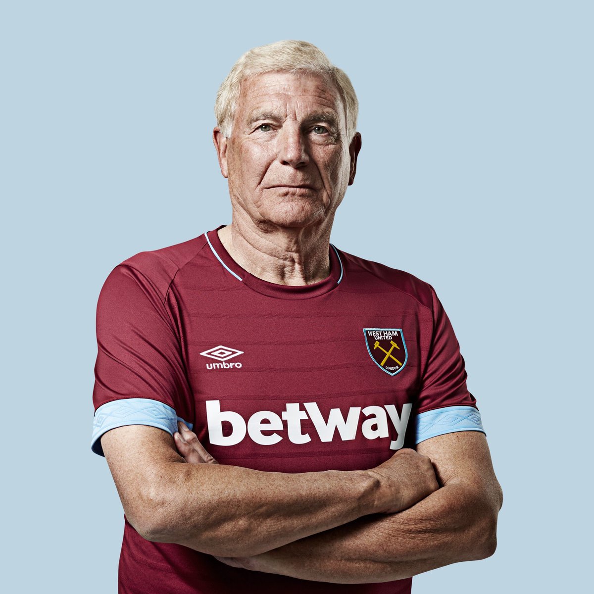 westhamfootball's tweet photo. West Ham sign two experienced players. 71 year old Billy can play right back, defensive midfield or centre back and has great leadership skills while 69 year old Trevor can play on the right wing or the centre of midfield. They bring a wealth of experience to the Hammers squad https://t.co/eYbZ5OljNs