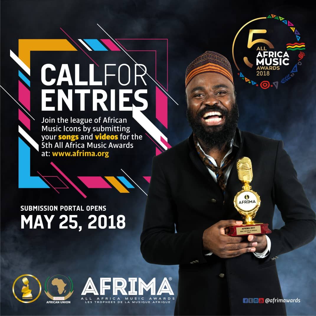 Wahinya_Charlie's tweet photo. AFRIMA Entry Submission Opens For Africa Day Commemoration https://t.co/7SZ2X3ie0C
#5thAFRIMA #AFRIMACallFOREntry #AfricaDay #5thAFRIMAEntry https://t.co/sUAymWIqpO