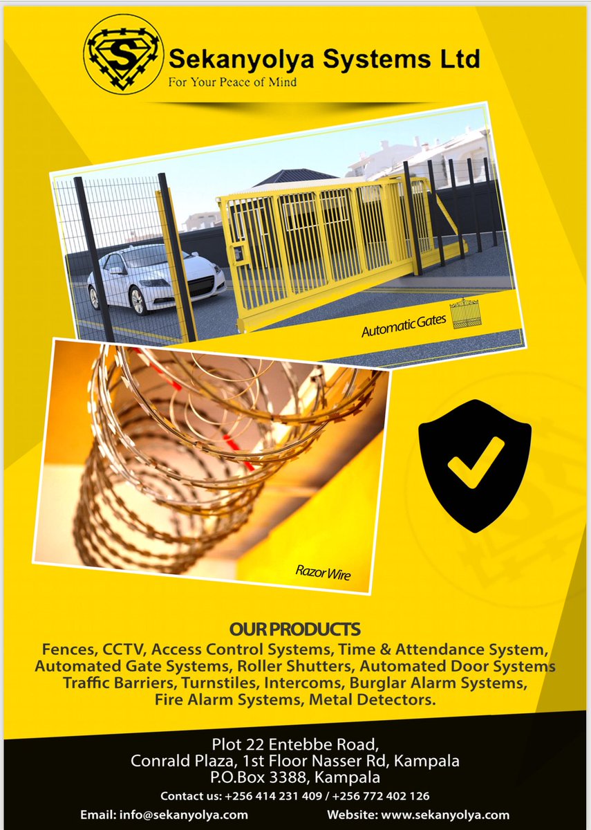 When I told my friends at <a href="/sekanyolyaug/">Sekanyolya Systems Ltd.</a> of our plans as <a href="/RotaryNaalya/">Rotary Club of Kampala-Naalya</a>, they agreed to support us. The partnership will initially run for one year and will see us serve communities that are needy. Ladies and gentlemen, here is our ‘sleeves’ sponsor. #VisitSekanyolya