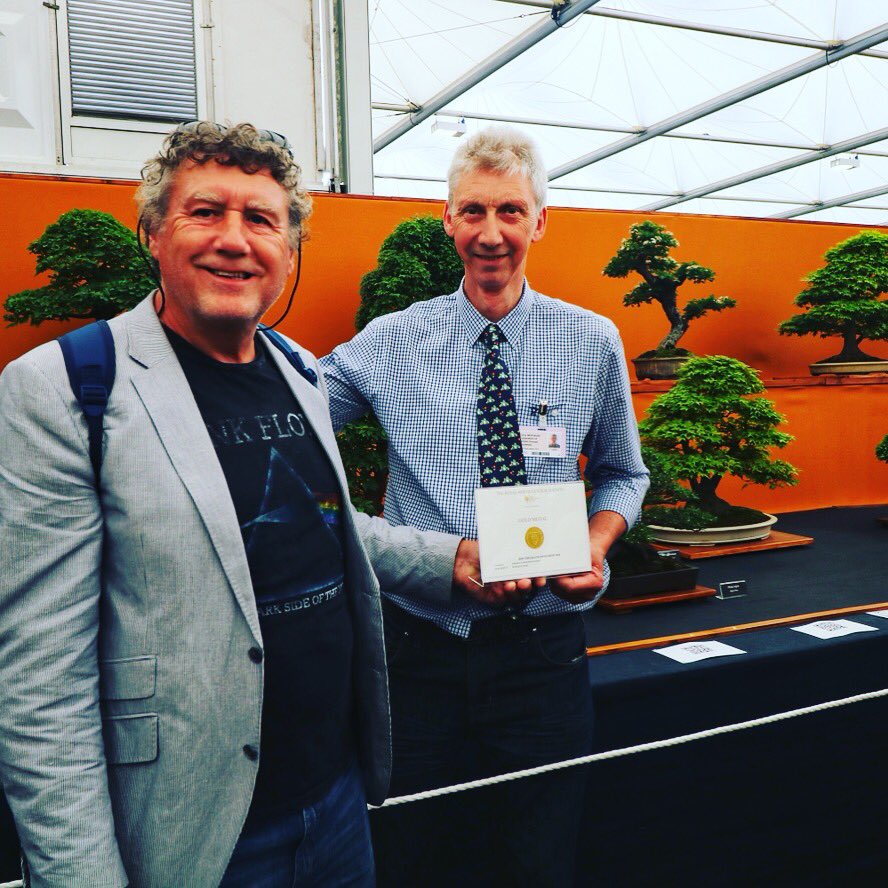 Billybaker52's tweet photo. My #acerpalmatum #Crataegusmonogyna #Pinussylvestris achieving a #gold at #RHSChelsea2018 🥇@The_RHS @fobbsbonsai #Bonsai https://t.co/OcXhGEXxRc