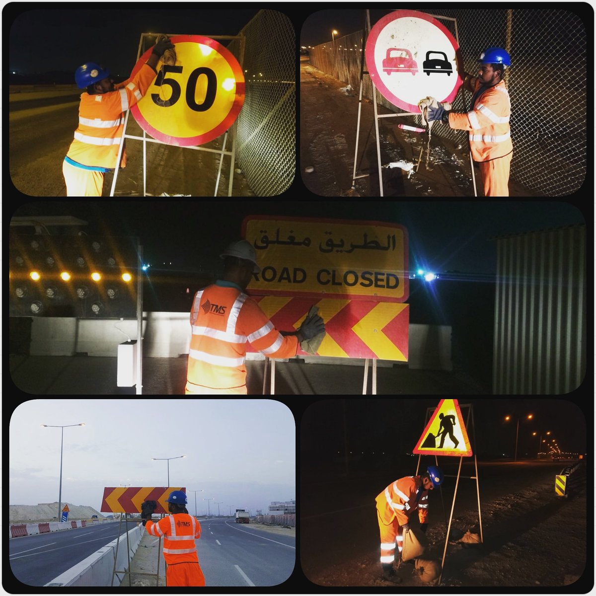 TMS_Qatar's tweet photo. TMSQatar works for Traffic Management Maintenance in Al Khor Expressway.
#simplifyroadsafety and #trafficmanagement👍🚧🚦🛤️ https://t.co/afZVKLSp8W