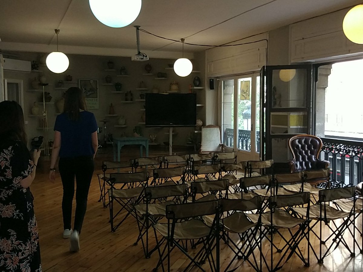 makesenseMadrid's tweet photo. All ready for #sensefictionday in Madrid!!! @makesense https://t.co/AV1c6oUKtr
