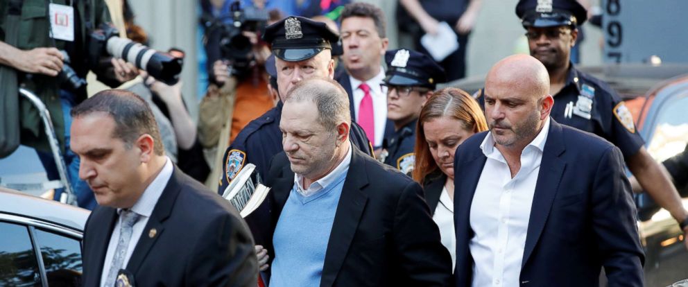 GMA's tweet photo. COMING UP ON @GMA: Harvey Weinstein released on $1M bail after arrest on rape, sexual abuse charges. https://t.co/tayul5Fn56 https://t.co/t6DoU7I0Qh