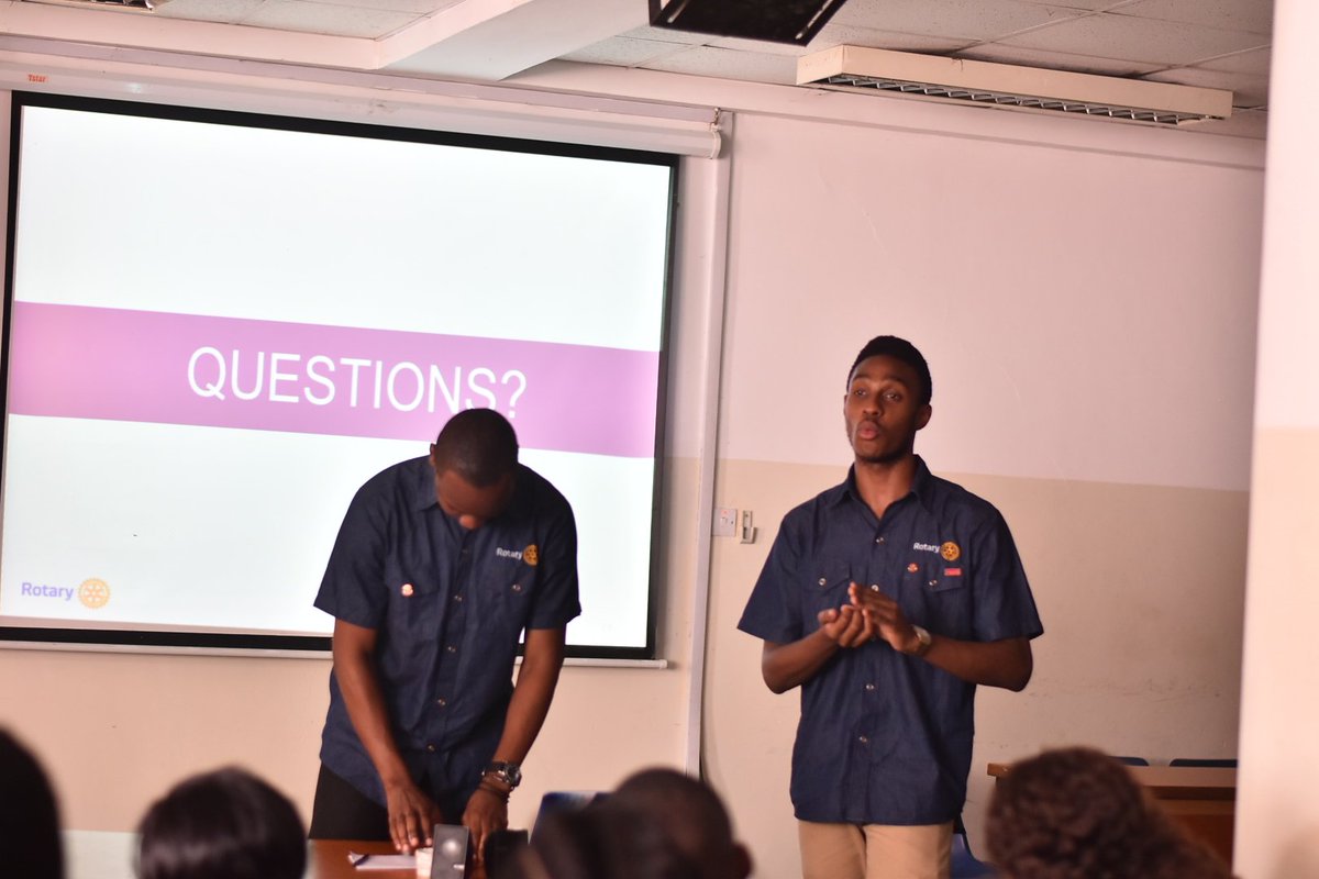 rottanzania's tweet photo. President @heberthsteve introduces @gambunakoya as President-elect &amp; #DCA94 @DCA9211 Rotaract Chair for @D9211Rotaract 
.
.
#dca93 #dcarecap #rotaracttz https://t.co/uXRXrcc5Pv