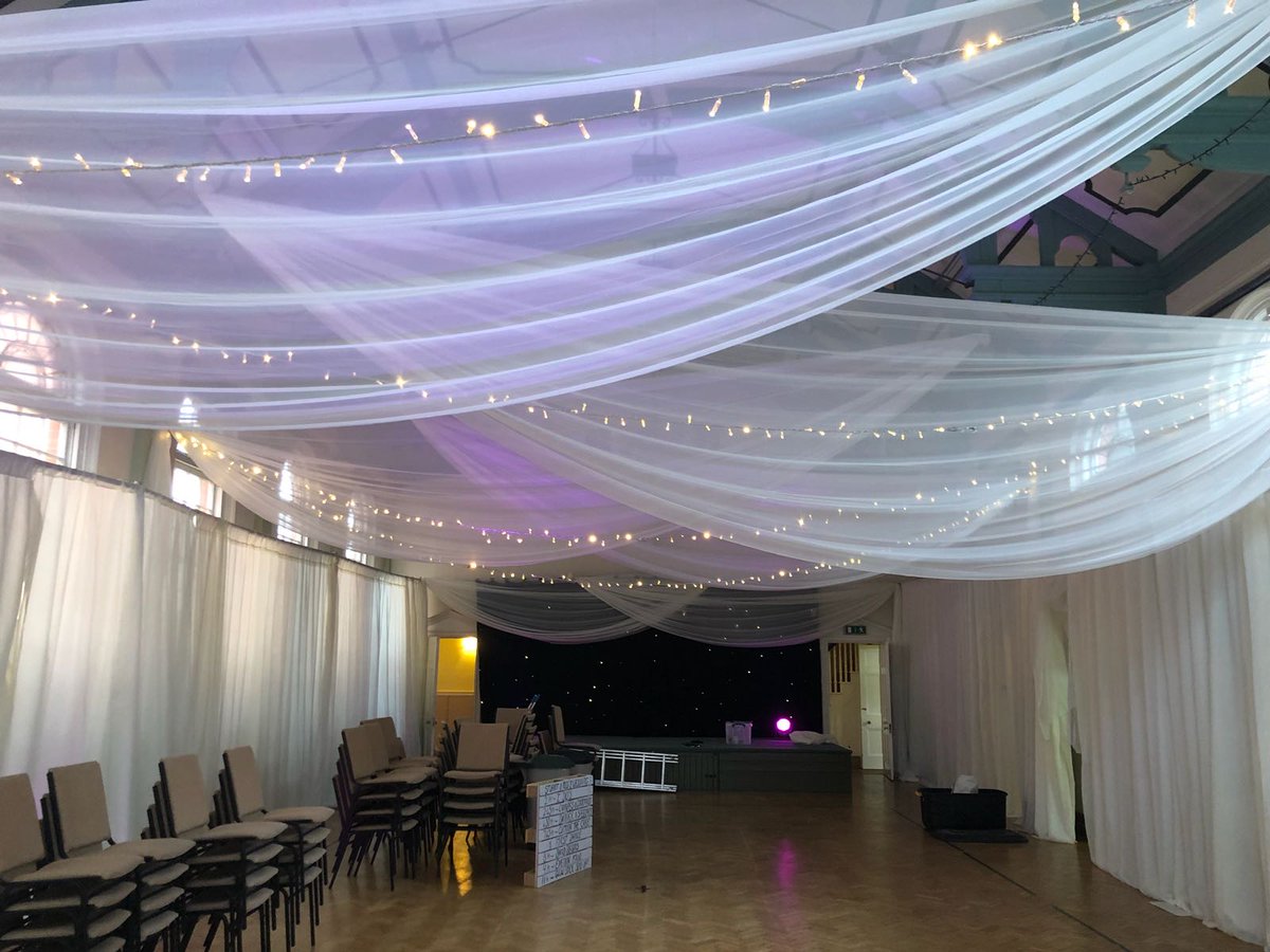 originaldraping's tweet photo. Busy weekend in the world of Original Draping! So impressed guys! Our designers are superstars; transforming venues to be wedding perfect! Sending love and BIG congratulations to our couples this weekend #eventdraping #eventtheming #weddingdraping #transformwithdrapes #wedding https://t.co/LTFmx1DSim