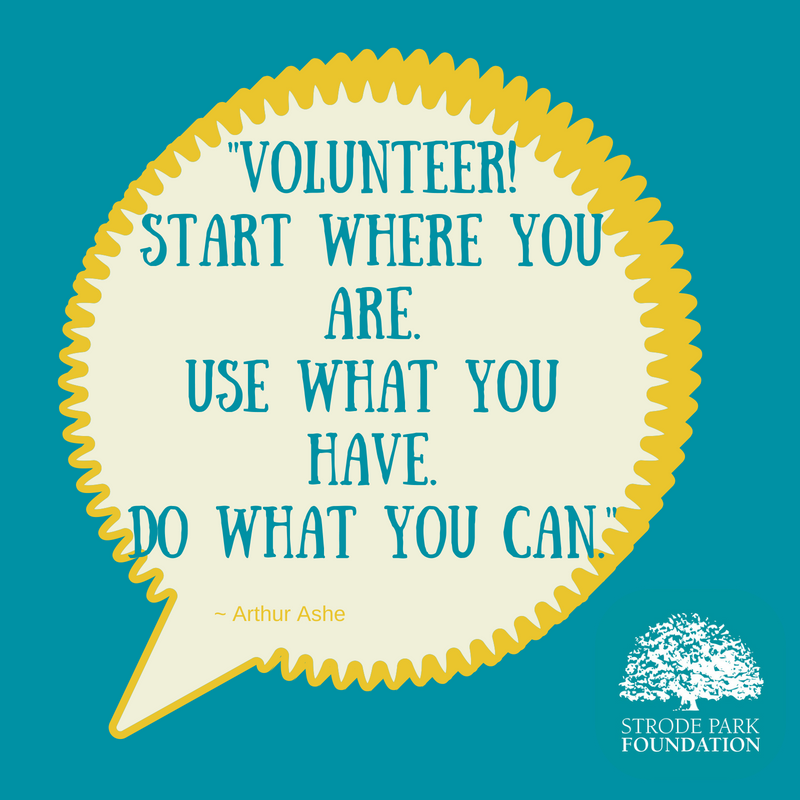 #QuoteOfTheWeek #VolunteerQuotes #Volunteers #Volunteering #SupportingCharity #ArthurAshe #StrodeParkFoundation #HerneBay #Kent