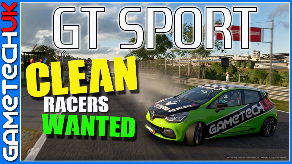 GametechUK's tweet image. I am looking for clean GT Sport racers!
goo.gl/vtEu2t
#GTSport #cleanracing #community #retweet