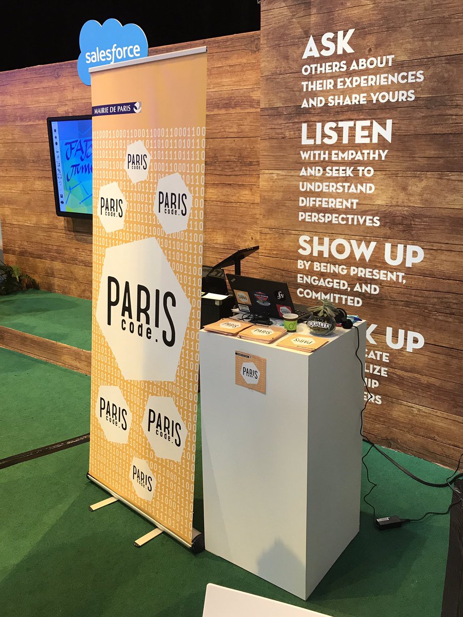 Benatweets's tweet photo. Ravi d'être présent à @VivaTech sur le stand @Paris_code #ifocop #pariscode #vivelecode https://t.co/b4rZBSMMdU
