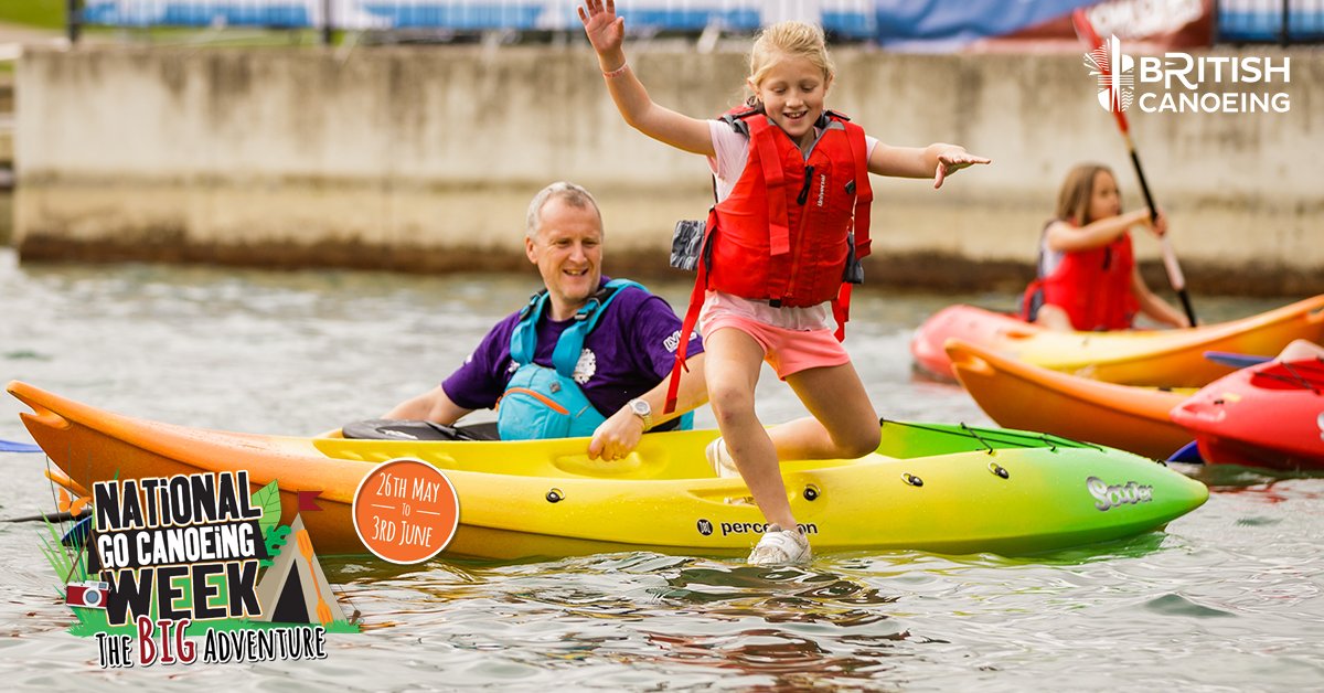 GoPaddlingInfo's tweet photo. 🎉🎉🎉NATIONAL GO CANOEING WEEK IS HERE 🎉🎉🎉
Join the big adventure! Pick up a paddle, get on the water, have fun and register your miles for National Go Canoeing Week 2018
There's so many ways you can join in! Take a look https://t.co/2wqSf3lp8f https://t.co/ASQcXnToWd