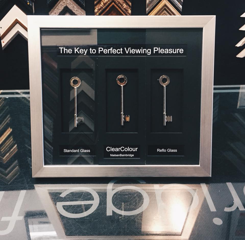 🔑 of the 🔑? Our Museum Glass: UV Protective, Clear,Anti-reflective.
Conserve AND Enhance your art.
50% off for any frame up to 40x50cm