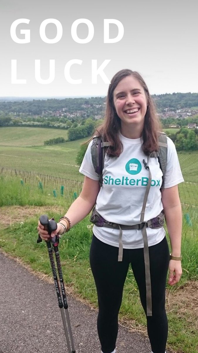 ShelterBox's tweet image. Good luck Kimberly Middleton who is walking from London 2 Brighton in the #L2Bchallenge this weekend! Kimberly has raised an incredible £1316.84! We can’t thank Kimberly enough &amp;amp; can&apos;t wait to hear how she gets on!