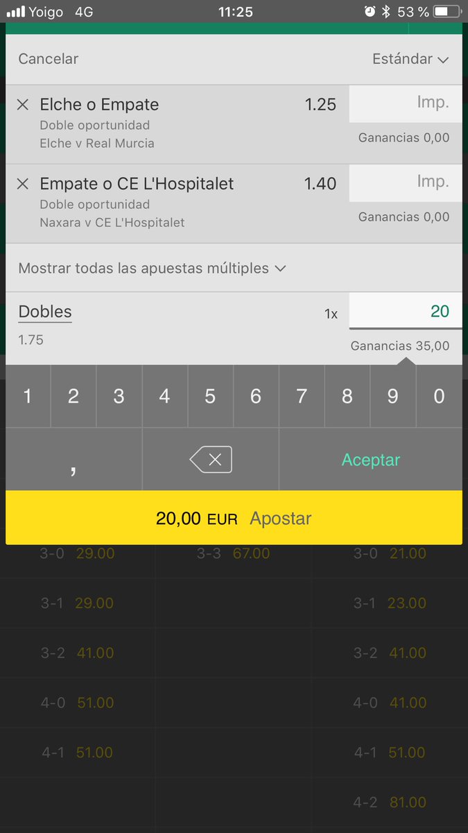 PIENSAENVERDEV's tweet image. STAKE 2 ⚽️⚽️