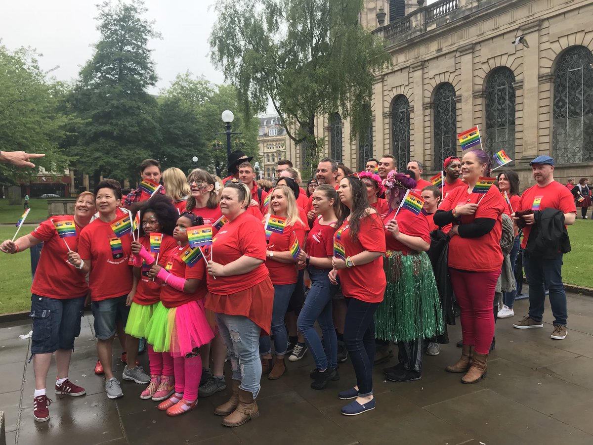 Good to go @actnforchildren @RoyalMail @BirminghamPride