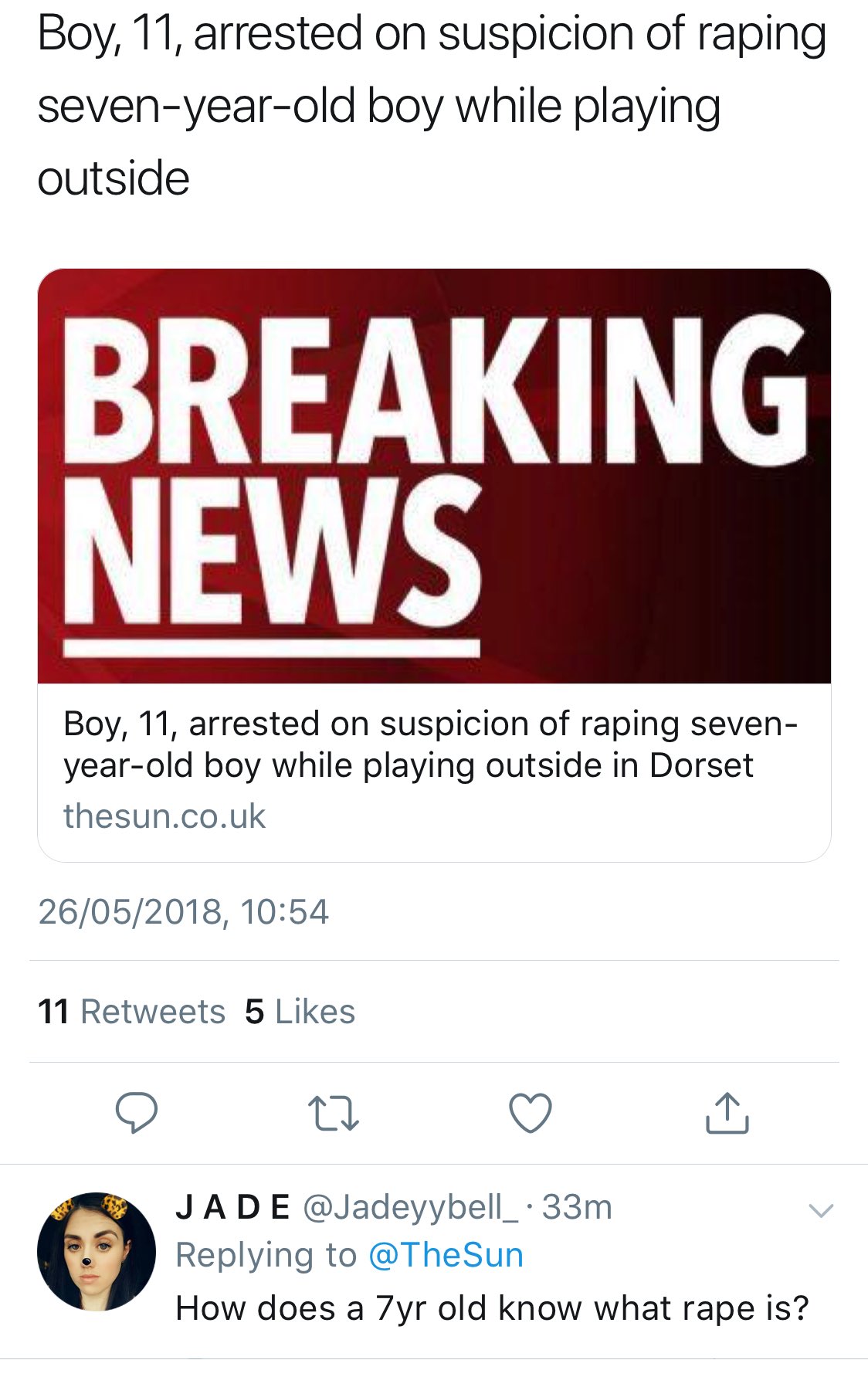 Wow. I can’t even comprehend how angry this reply has made me. Like fucking really?! https://t.co/LXGSiXFeRb