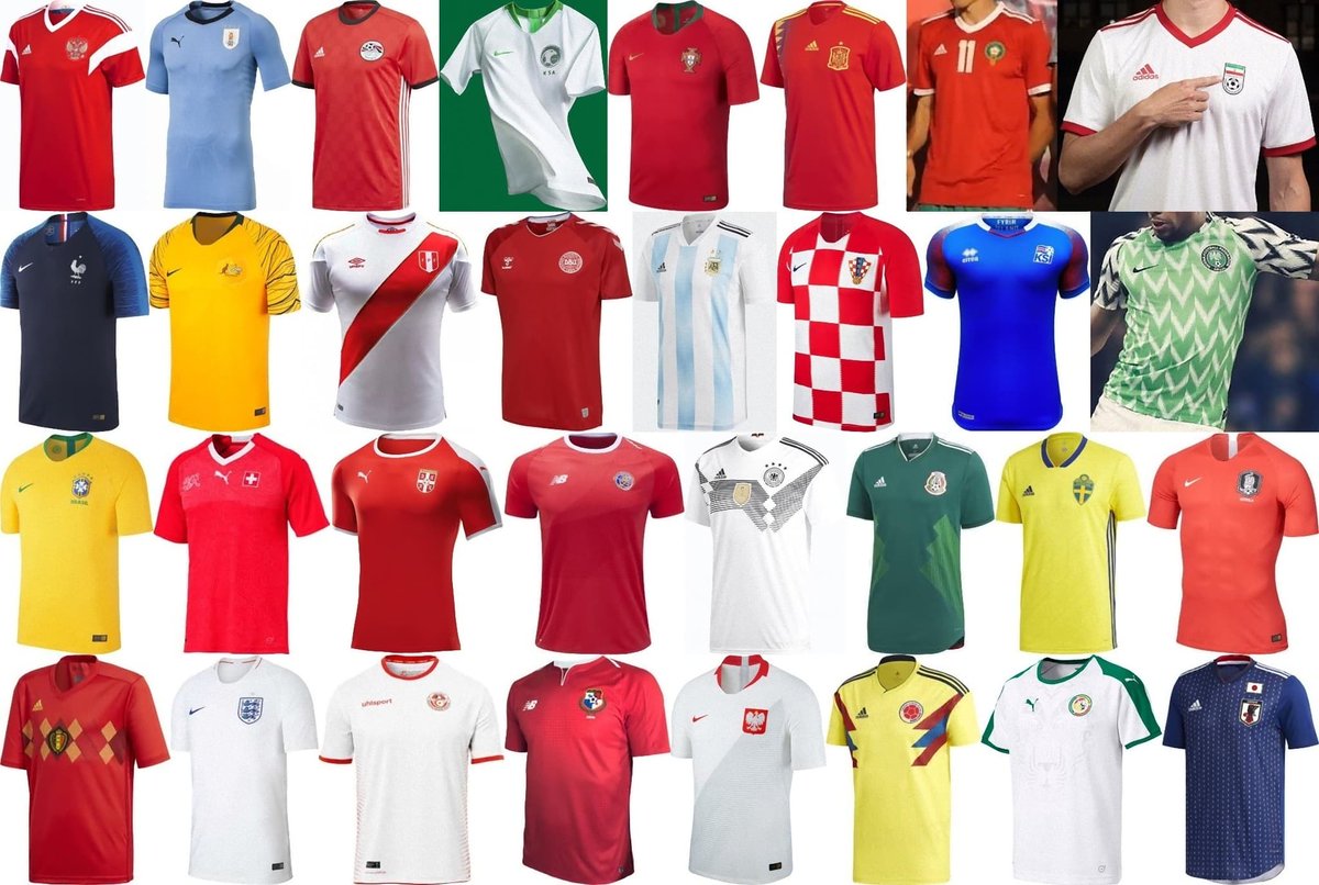 ユニ11 18 Fifaワールドカップ ユニフォーム一覧 T Co Gobtgq0lr9 Shirt Wc18 Camiseta Maillot Camisa 18 Fifa World Cup Jerseys T Co Lhj4z3cfnc