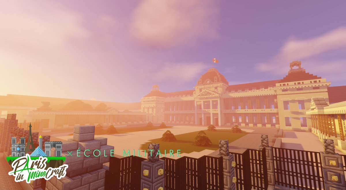 MinecraftParis's tweet image. École militaire de Paris ! Située au bout du Champ De Mars.

Vision GoogleMaps &amp;gt; goo.gl/maps/Huq5HqfHQ…

Les builds avancent !

#ParisMC #Build #Minecraft