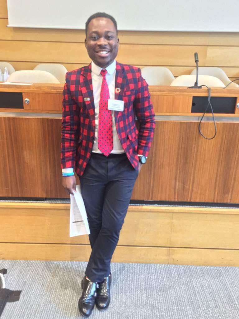 Areai4Africa's tweet photo. 2. He was invited by the @UNESCO Section for #ESD and Division for Peace and development to share expertise, having participated in the UNESCO-WWF ESD Youth Workshop in Nairobi in 2017 #GAPESD #YouthofUNESCO #ESDLeaders #ESDMatters https://t.co/2v20ADTslg