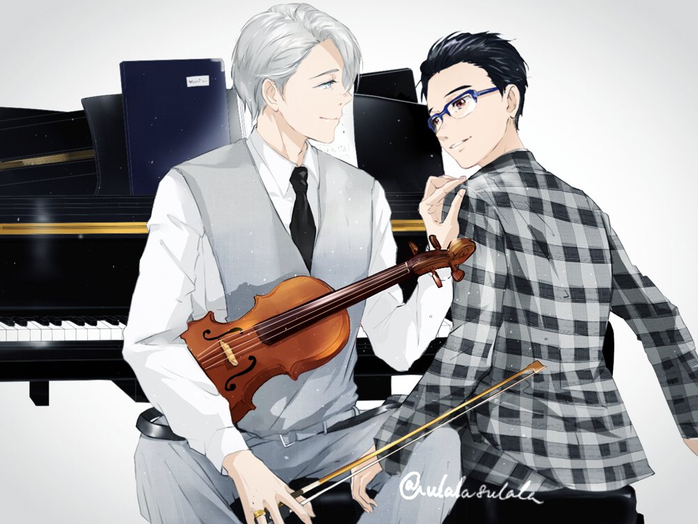 ulala8ulala's tweet photo. デュエット🎻🎹 https://t.co/Kionxbim1Y