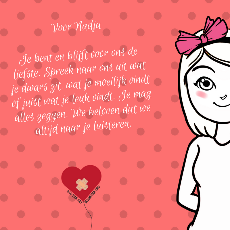 gescheiden_kind's tweet photo. Voor Nadja... #dagvanhetgescheidenkind #vandaag #scheiding #kinderen #belofte #sharetheword delen=fijn https://t.co/dLWAudFQdo https://t.co/5j7I6m4yL6