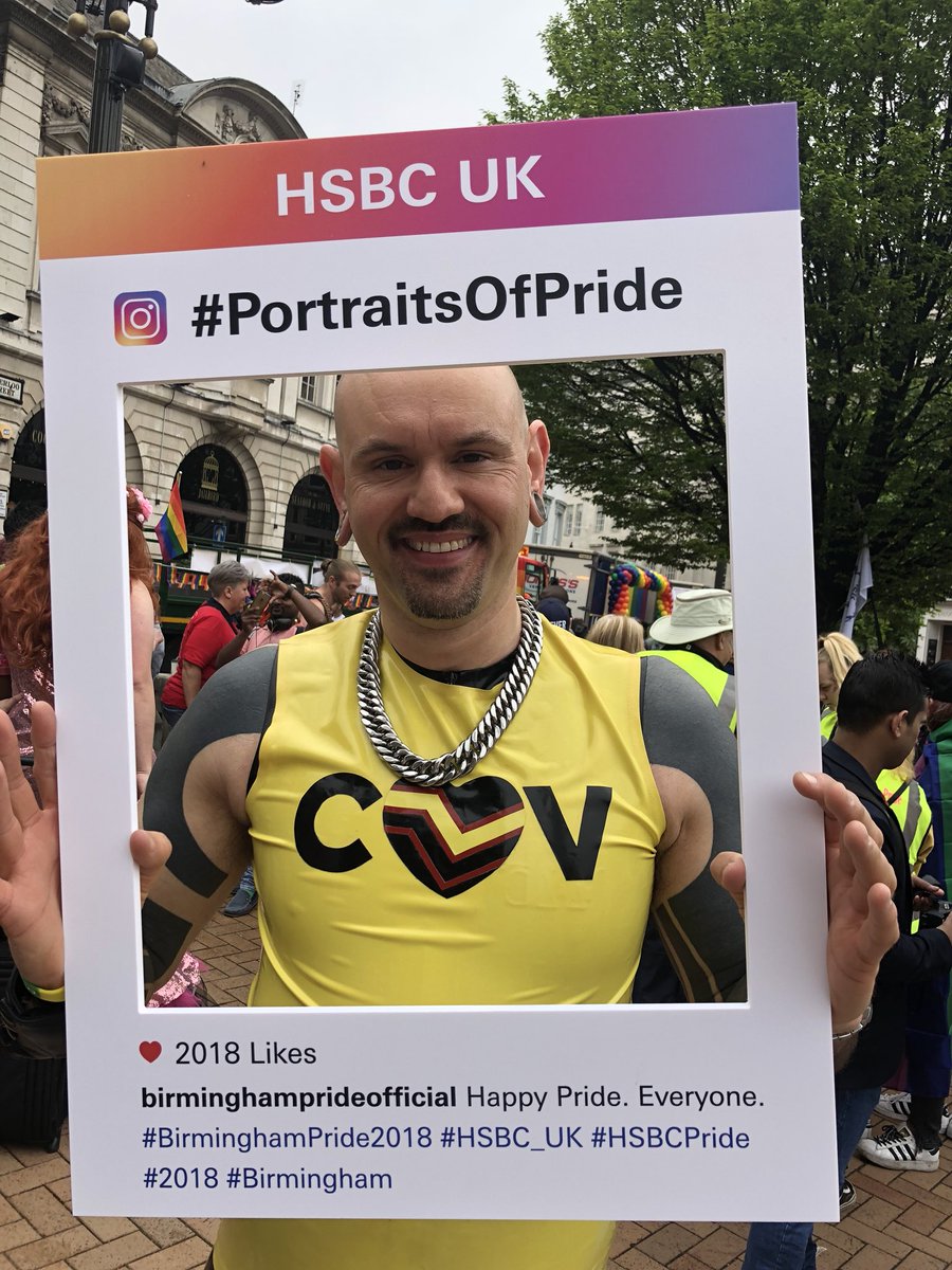 #PortraitsOfPride @HSBC_UK #BeYou at #CoventryPride 9-10 June @PrideCov #loveCoventry