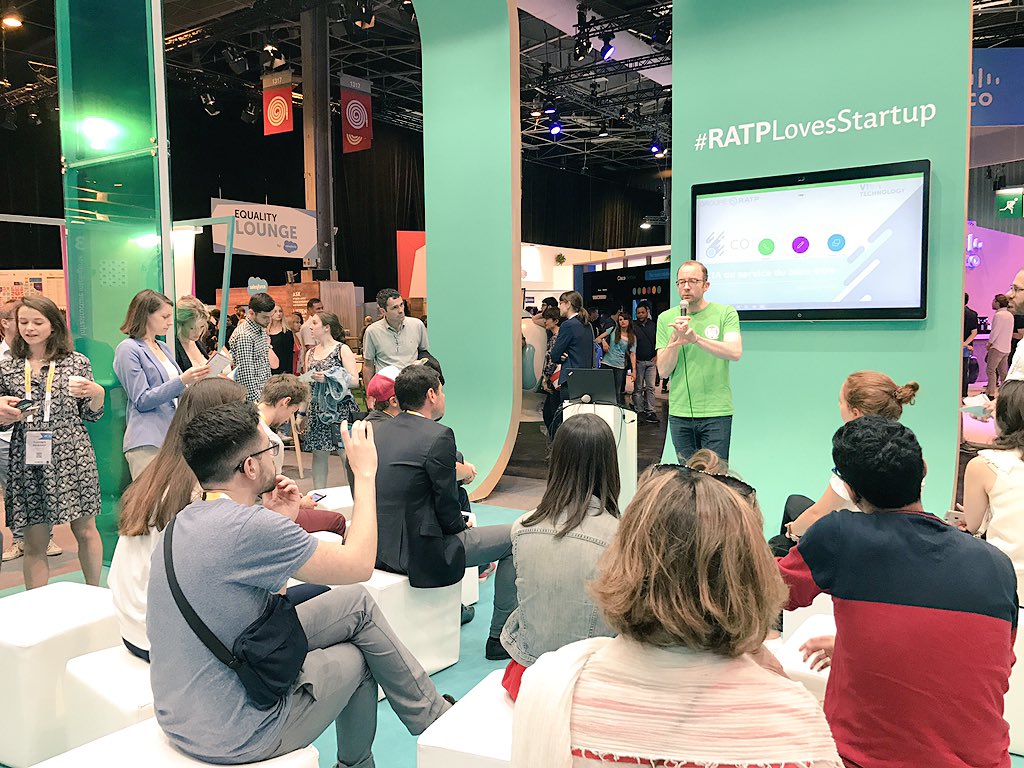 RATPgroup's tweet image. [#VivaTech🚀] Venez découvrir les coulisses #RATP &amp;amp; les réseaux de transport du futur en réalité virtuelle (VR) avec @OptimaReality &amp;amp; @Sofre-In sur le Lab @GroupeRATP (J30) #RATPLovesStartup
