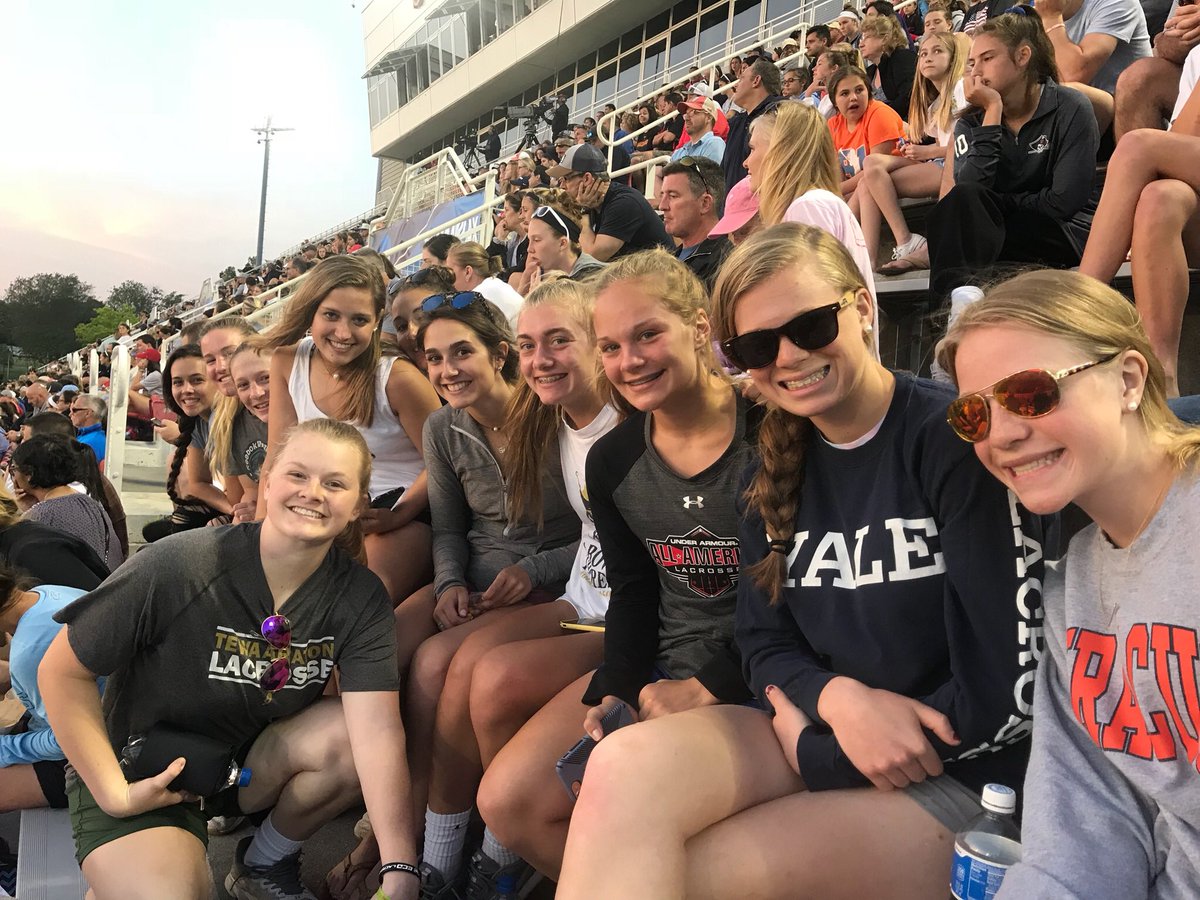 UpstateTbreds's tweet photo. Team Adirondack at Women’s Final Four. Schoolgirls National weekend @CapDistrictLax @adklax @Shenglax @BSpaGirlsLax @QbyGirlsLax @Saratogalax https://t.co/mUepN1DaE3