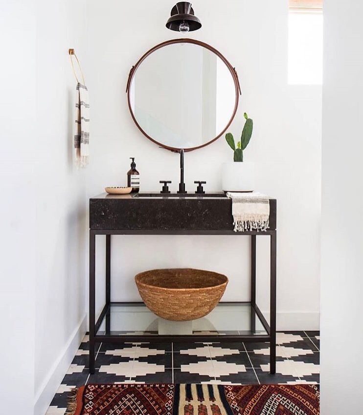 How do you implement style into your bathroom?