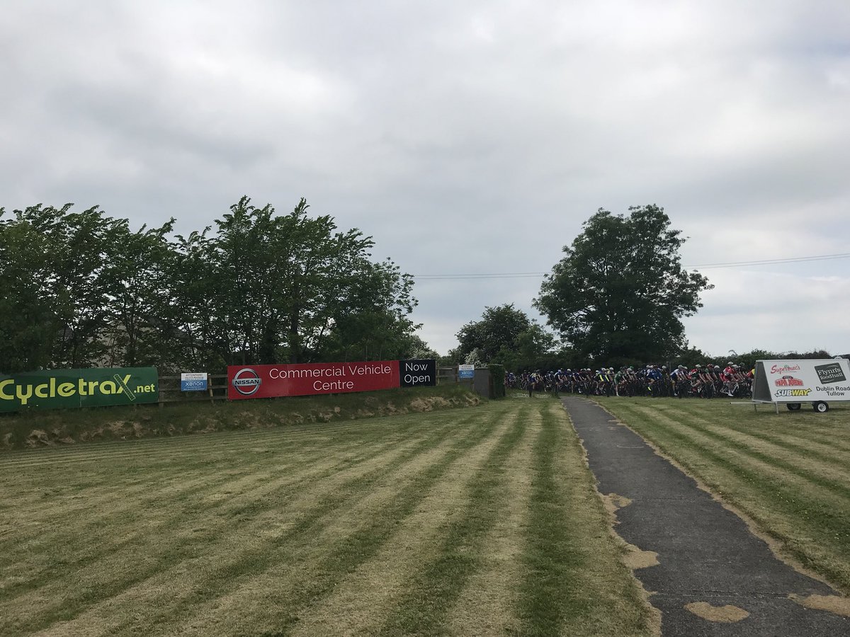 FlynnsCarlow's tweet photo. The RAS passing @FlynnsCarlow  today. Best of luck to all. NissanIreland https://t.co/6RI3NGROmk