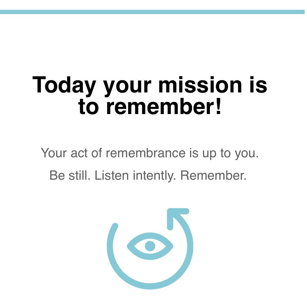 gr8nesstbd's tweet photo. Day 6: REMEMBRANCE 
Time is non refundable, use it with intention. 
Post your pictures and stories using #gr8nesstbd so everyone can share in seeing the amazing acts of Gr8ness being spread around our communities! 8️⃣💙👓
#gr8nesstbd #remember #bethechange https://t.co/3sSRdNj2b3